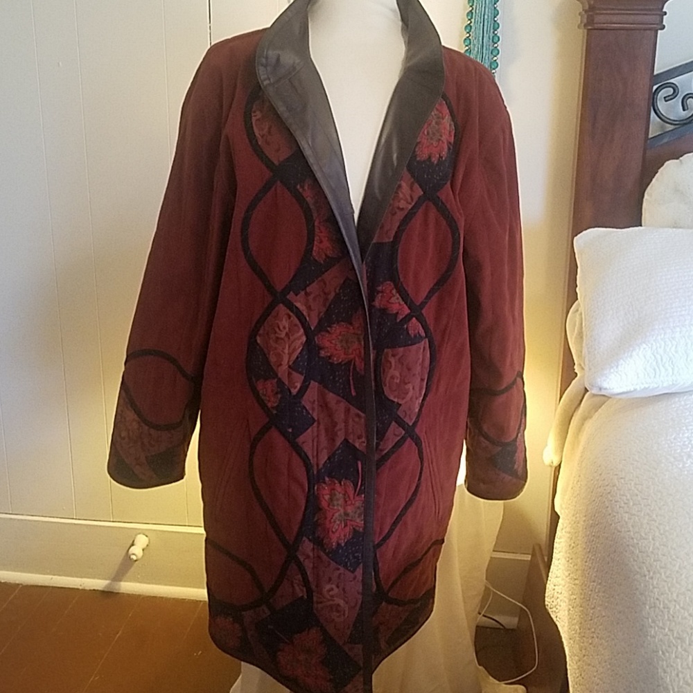 Reversible womens coat size L